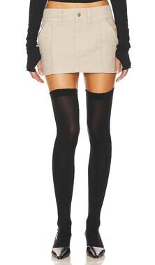 Helsa Utility Tan Workwear Skirt Size M